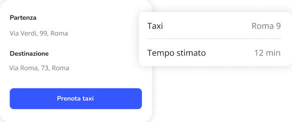 preview servizio taxi